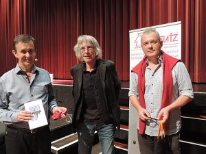 Claus Schwarz, Werner Krause, Ilija Trojanow | © Buchhandlung Plautz