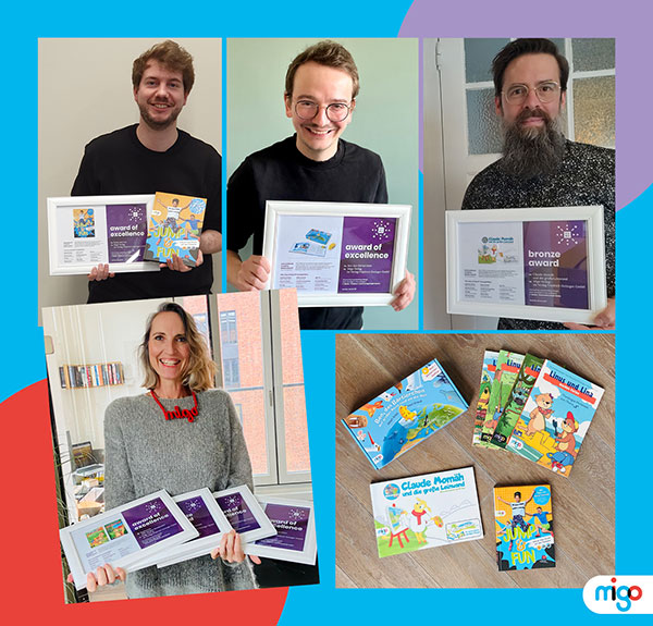 migo-Team mit 4 International Creative Media Awards