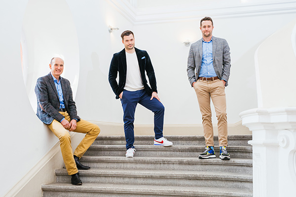 Manuel Herder, Simon Biallowons und Philipp Lindinger | © Philipp von Ditfurth