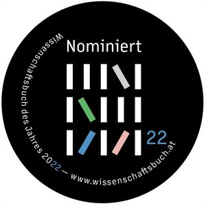 Sticker Nomierungen Wissenschaftsbuch des Jahres 2022 | © BMBWF