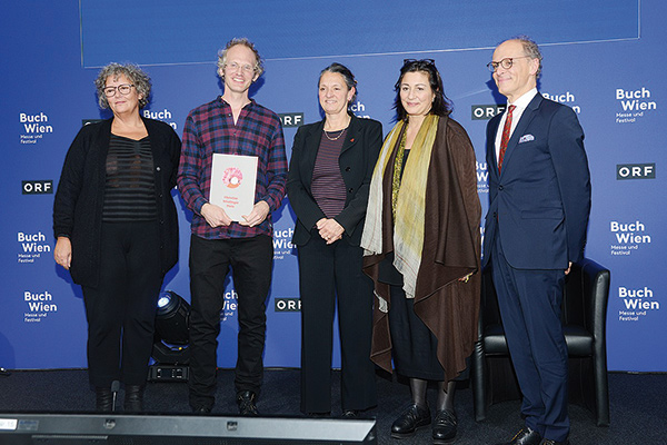 Verleihung des Christine-Nöstlinger-Preises an Michael Roher