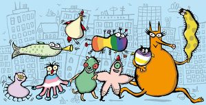 Lesofantenfest | © Stadt Wien Illustration: Sibylle Vogel