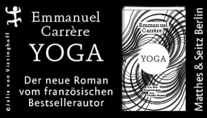 Banner Emmanuel Carrère: Yoga
