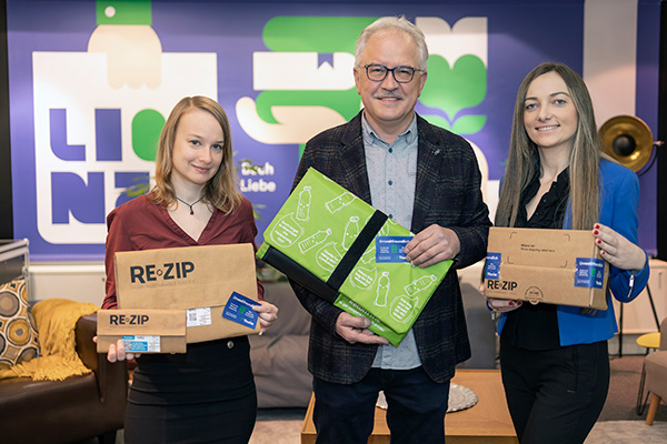 Die Projektverantwortlichen seitens FH Steyr, Post und Thalia | © Thalia