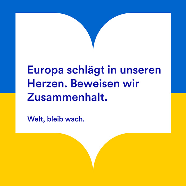 SoMe-Post_Ukraine-Europa | © Copyright: Thalia Bücher