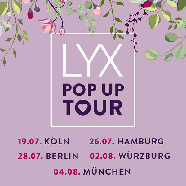 LYX Verlag: Erste Pop-up-Tour durch Deutschland schafft einzigartige Erlebniswelt