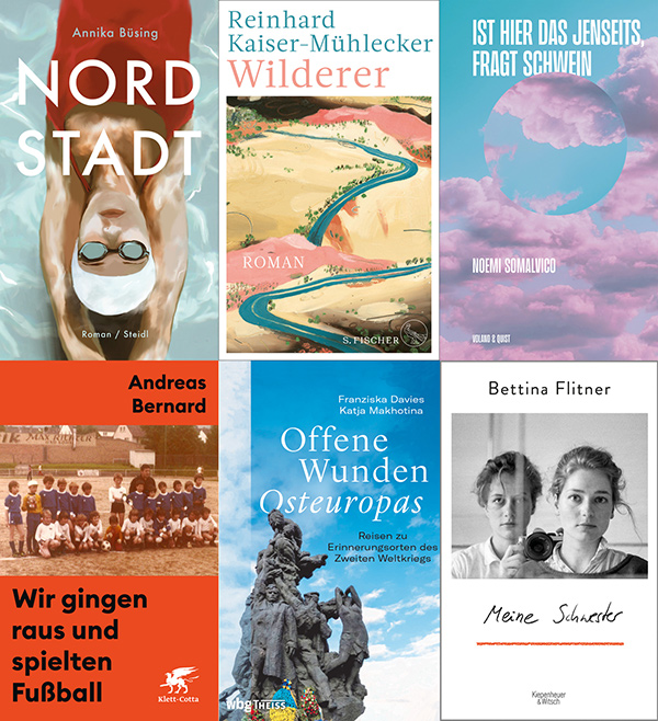 Bayerischer Buchpreis 2022: Jury schickt sechs Titel ins Rennen