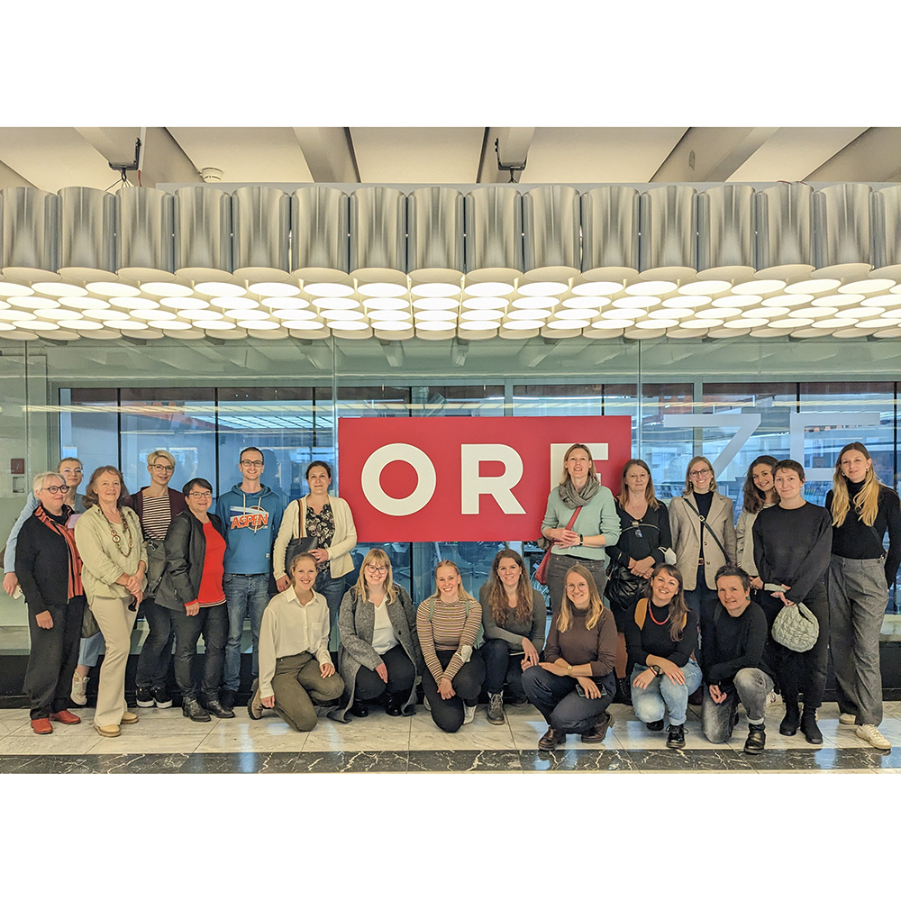 Verlags-PR beim ORF in Wien