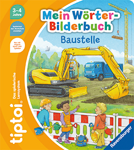 Cover tiptoi® Mein Wörter-Bilderbuch Baustelle