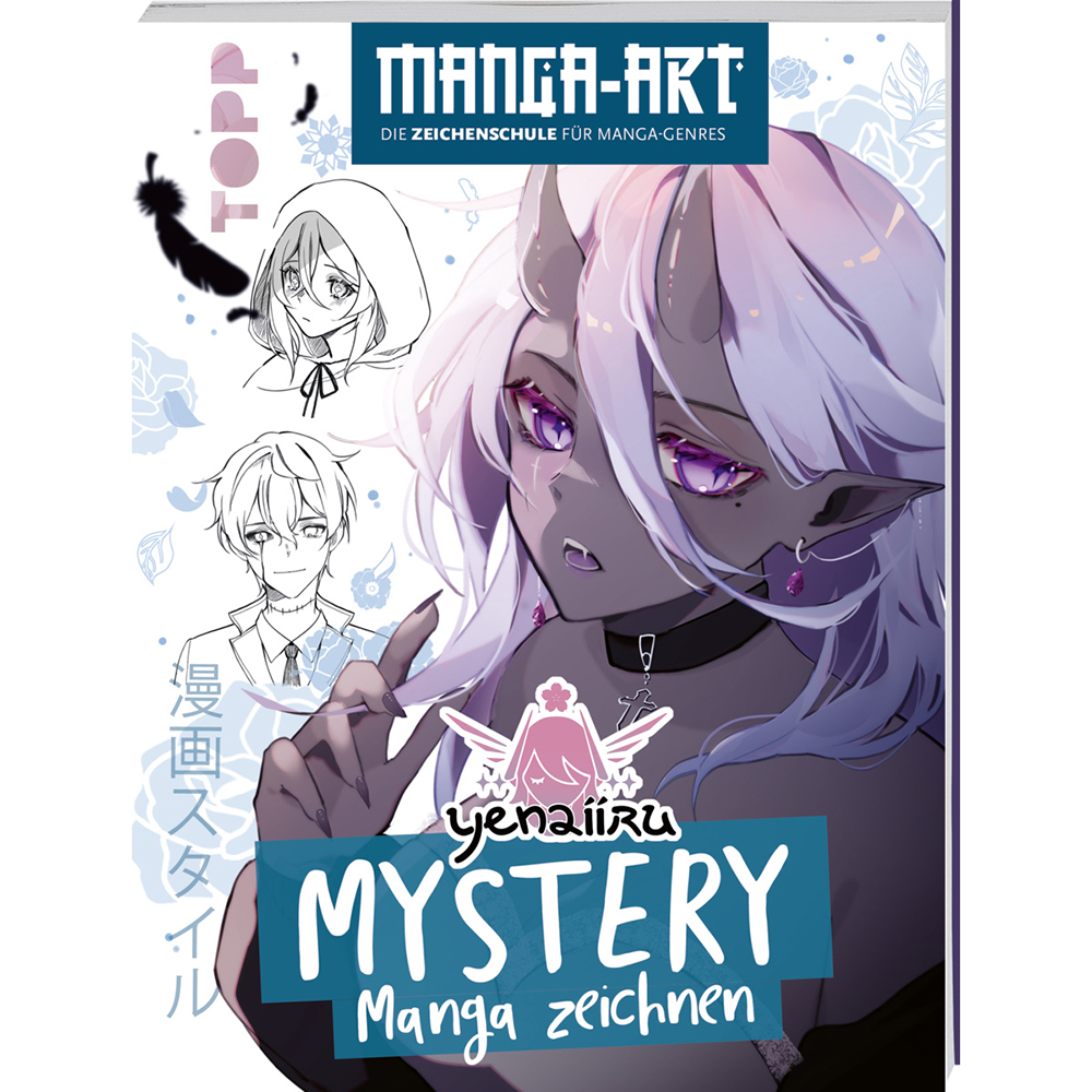 Cover „Mystery Manga zeichnen“ | © Topp Verlag