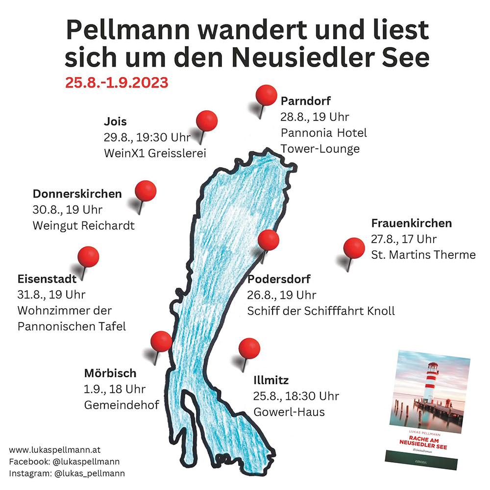 Pellmann wandert und liest | © Emons Verlag