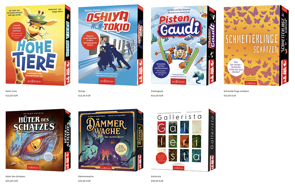 arsedition: Familien-Spiele (Screenshot)