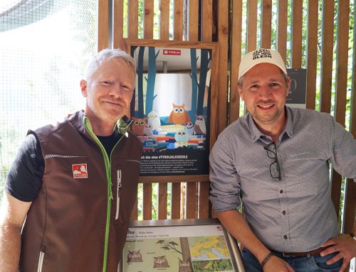 Tyrolia übernimmt Eulen-Patenschaft im Innsbrucker Alpenzoo