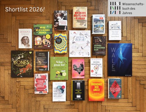 Publikumswahl für „Das beste Wissenschaftsbuch des Jahres“ gestartet