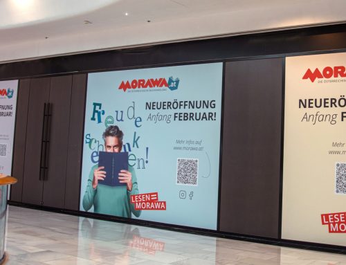 Morawa Buchhandlung in der SCS übersiedelt