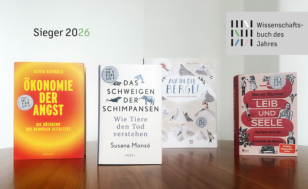 Die Wissenschaftsbücher 2026 | © Buchkultur