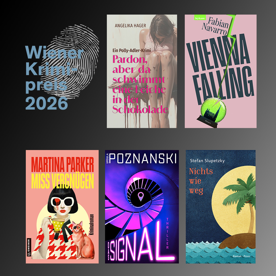 Wiener Krimipreis 2026: Die Nominierten | © Hauptverband des Österreichischen Buchhandels