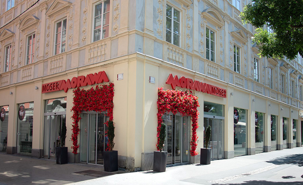 Außenansicht der Buchhandlung Morawa Moser in Graz | © Morawa Buch und Medien