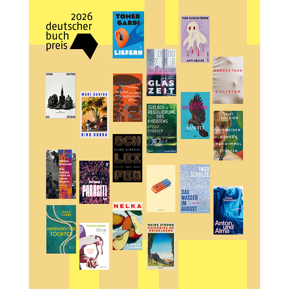 Deutscher Buchpreis: Longlist 2026 | © Deutscher Buchpreis
