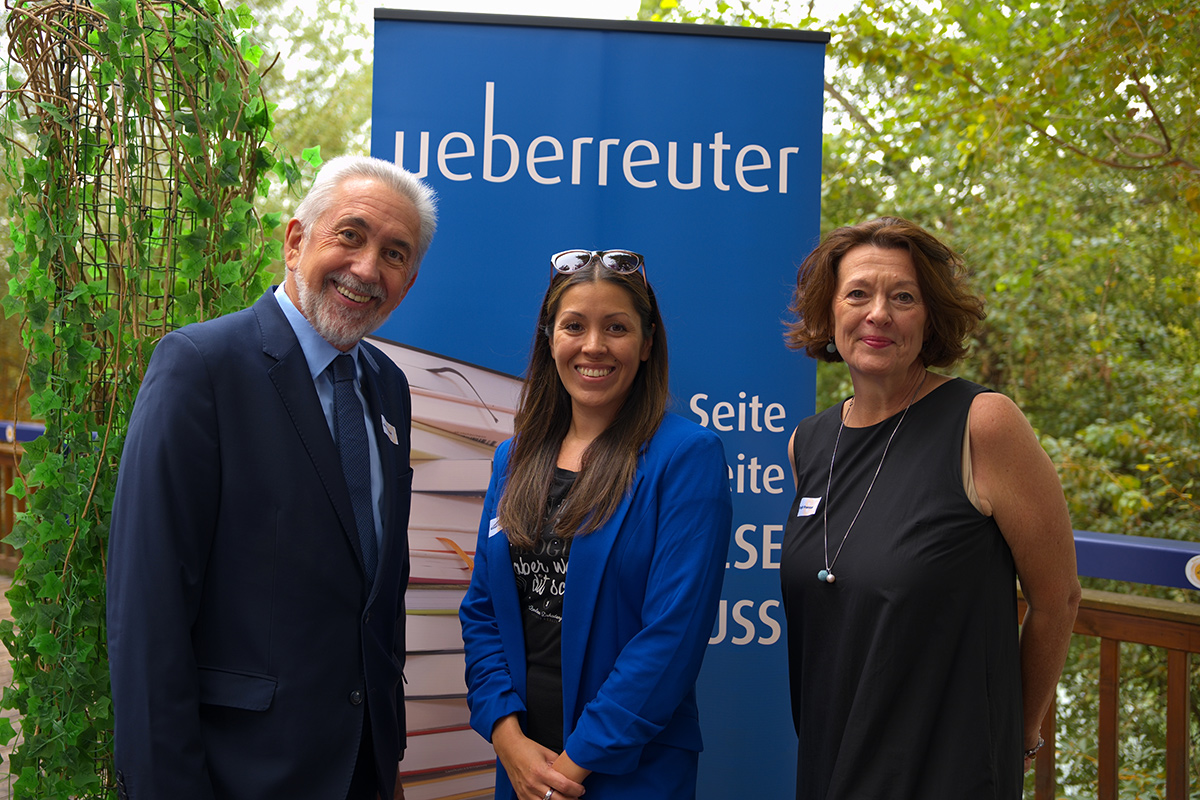 Georg und Gisela Glöckler und Birgit Francan | © Nathan Hartung von Hartungen
